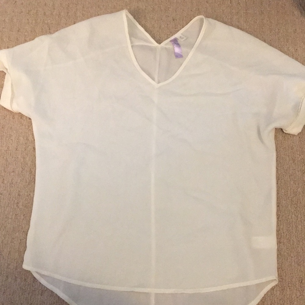 Cream/White Blouse